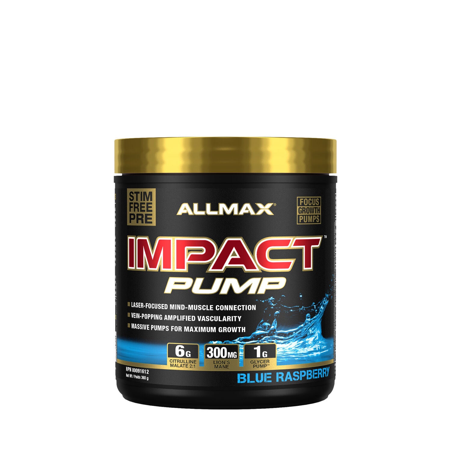 Impact Pump - Blue Raspberry Blue Raspberry | GNC